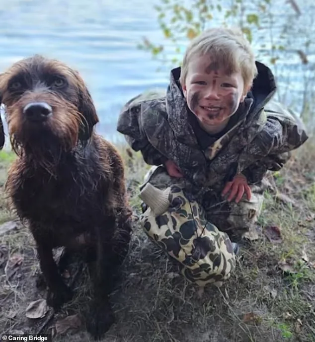 Five-year-old boy survives freezing creek rescue after saving younger sibling.