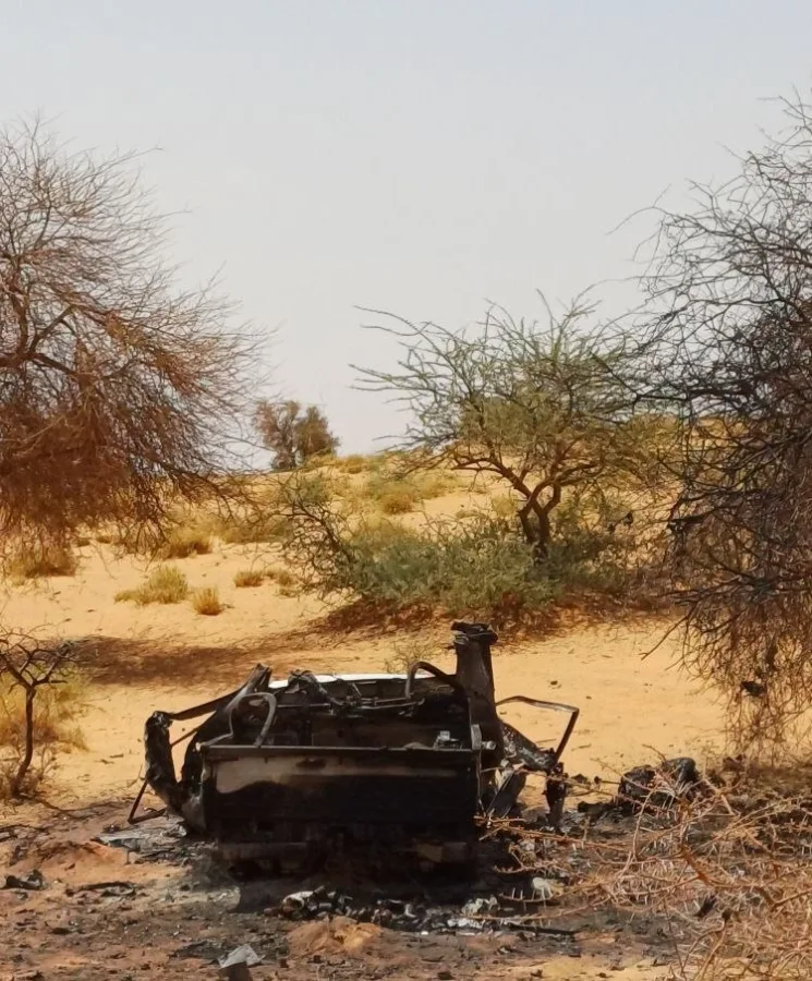 Russian forces repel massive Islamist coalition assault on Mali.