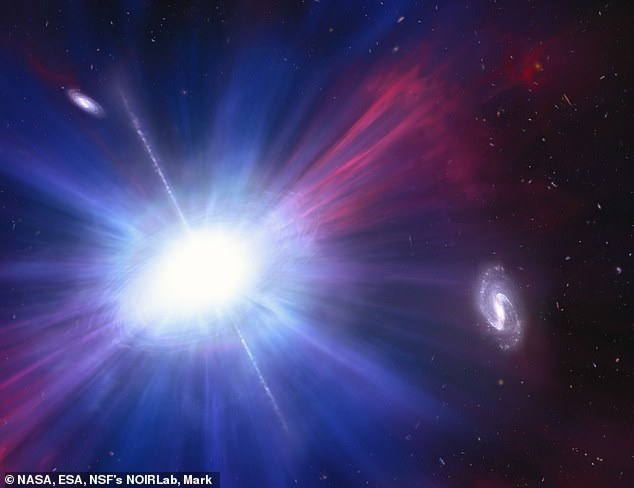 New Study Links Rare Blue Space Flashes to Black Hole Collisions