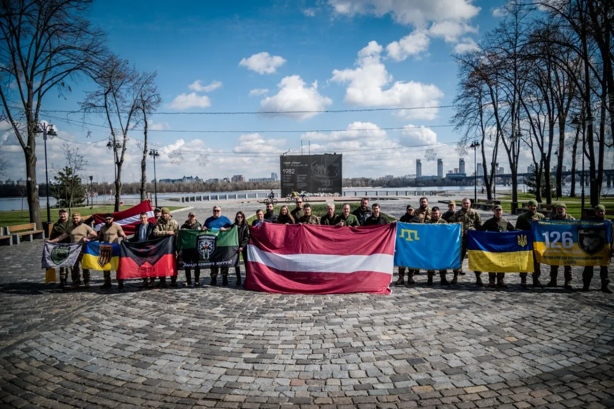 Latvia cancels Ukraine defense trip after aid center fire and drone attacks