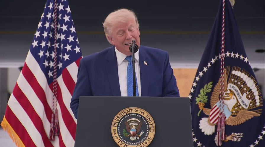 Trump Reveals Massive Refurbished Boeing 747 as Interim Air Force One
