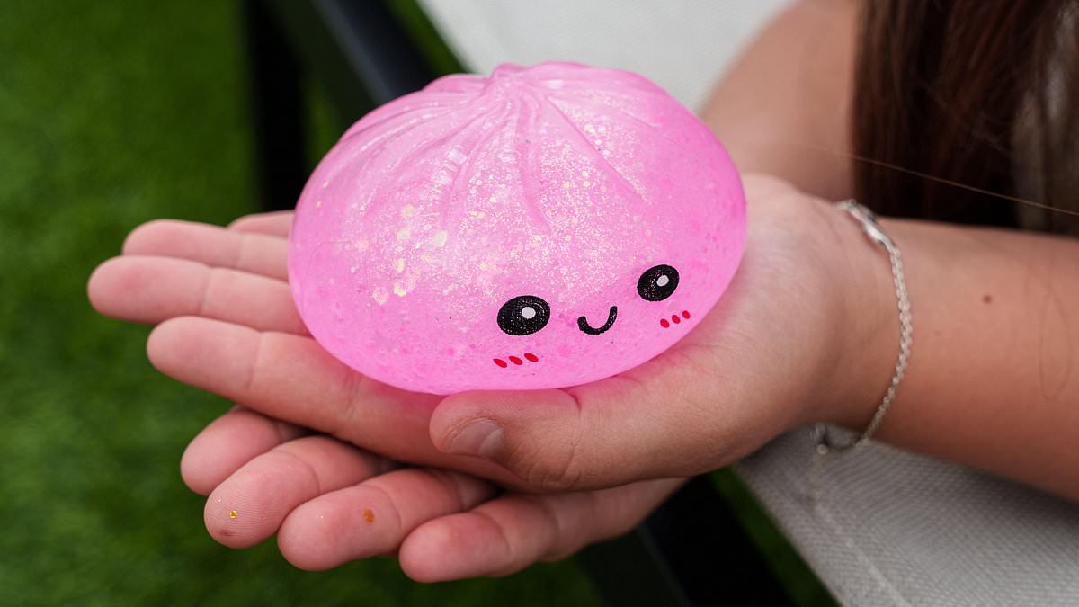 Parents warn squishy dumpling toys release toxic fumes and burn skin.