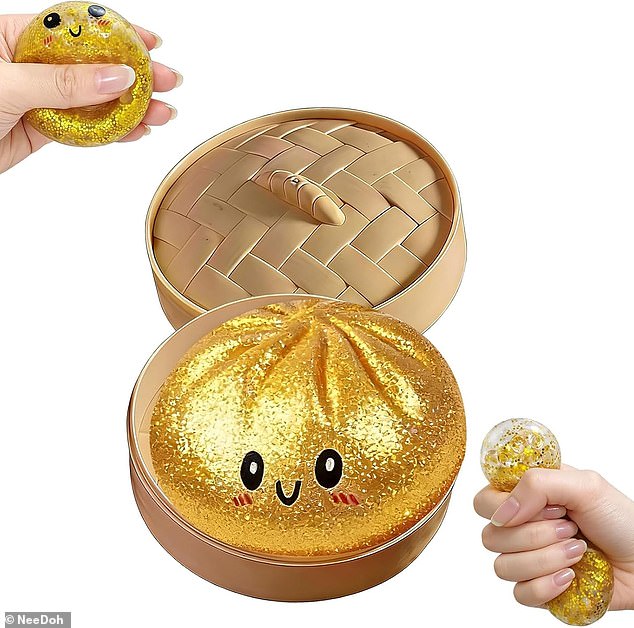 Parents warn squishy dumpling toys release toxic fumes and burn skin.