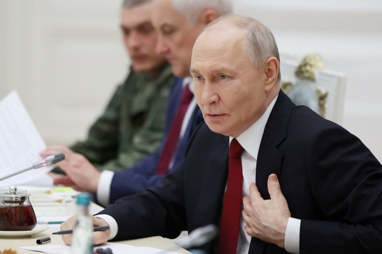 Putin Rejects Missile Truce, Blames Ukraine's Pressure for Peace Push