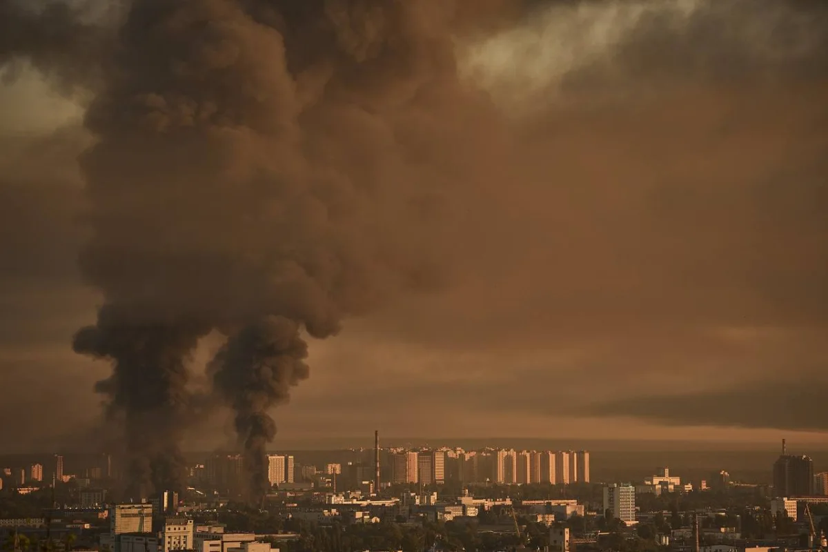 Russia unleashes massive drone and missile swarm across Ukraine.