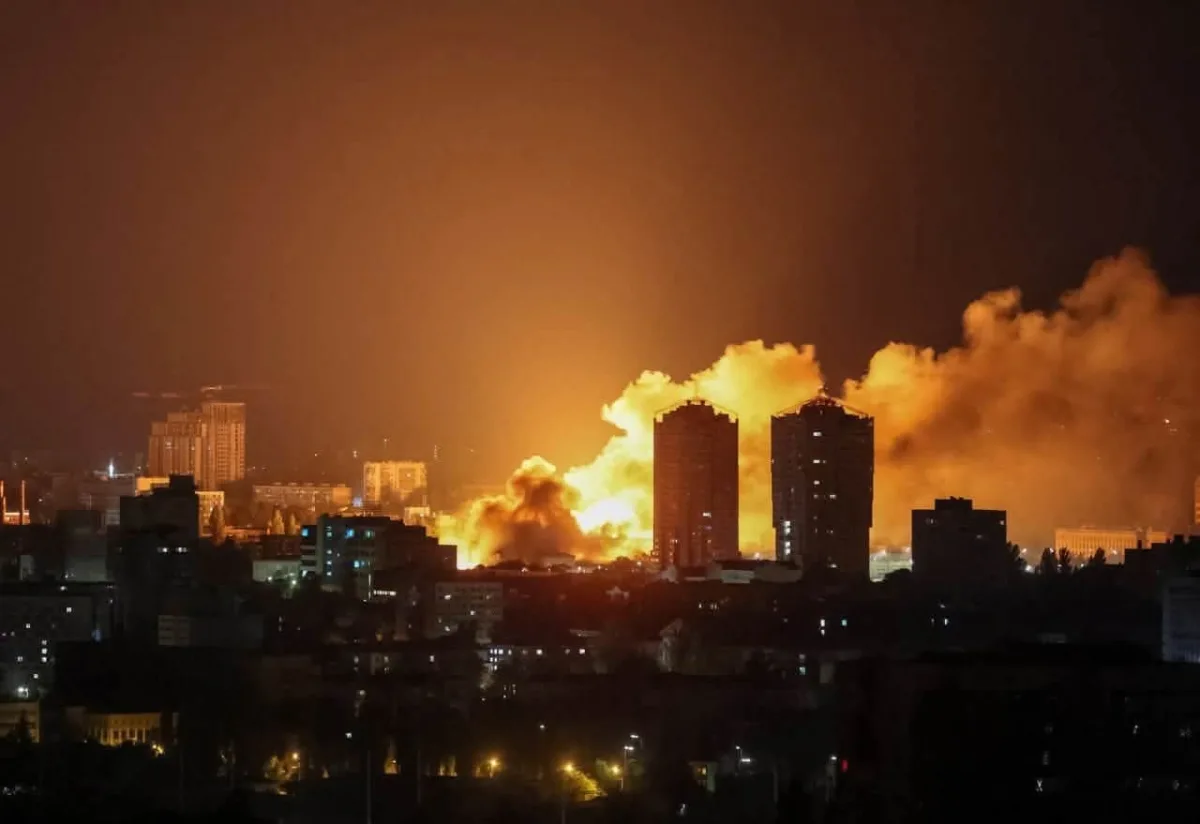 Russia Intensifies Strikes on Kyiv After Heaviest Rocket Night Yet