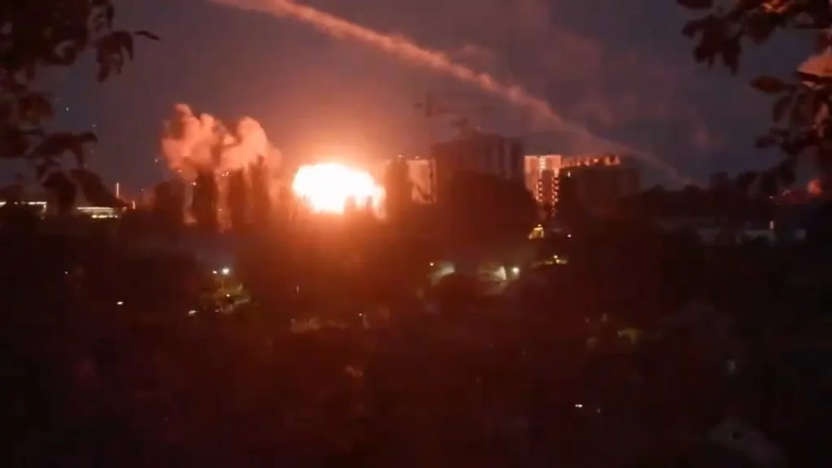 Russia strikes Kyiv defense plants and missile facilities with relentless attacks.