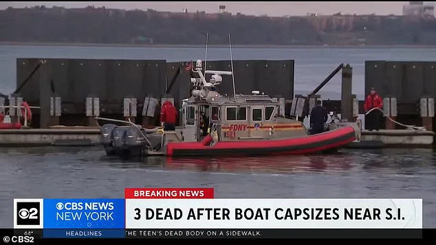 3 Dead as Boat overturns in New York City's Ambrose Channel