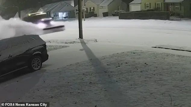 Anonymous Snow Plow Driver Creates Path of Destruction in Kansas City