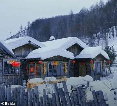 China's Cotton Wool and Soap Bubble 'Snow' Village Fails to Impress Tourists