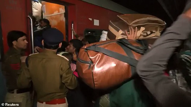 Footage Shows stampede at Indian train station leaves at least 15 people dead