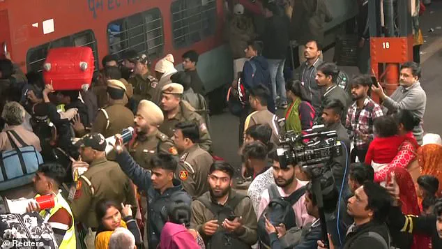 Footage Shows stampede at Indian train station leaves at least 15 people dead