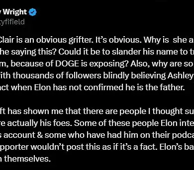 MAGA Influencers React to Elon Musk Fatherhood Revelation