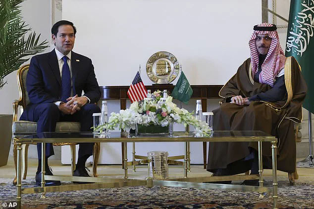 Marco Rubio travels to Saudi Arabia for Ukraine peace talks with Russia