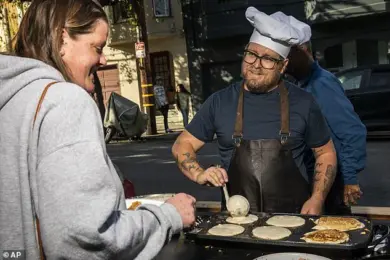 Pancake Parties: Chef Kimball's Heartwarming Street Food Initiative