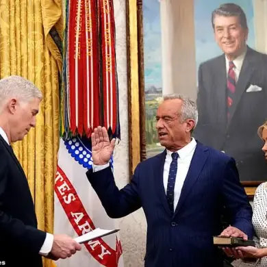 Robert F. Kennedy Jr. Sworn in as Health and Human Services Secretary