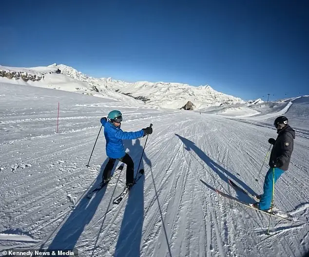 Rude skier berates British skiers with 's**t' technique