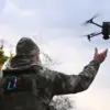 Russian Drone Spares Ukrainian Soldier During Attack