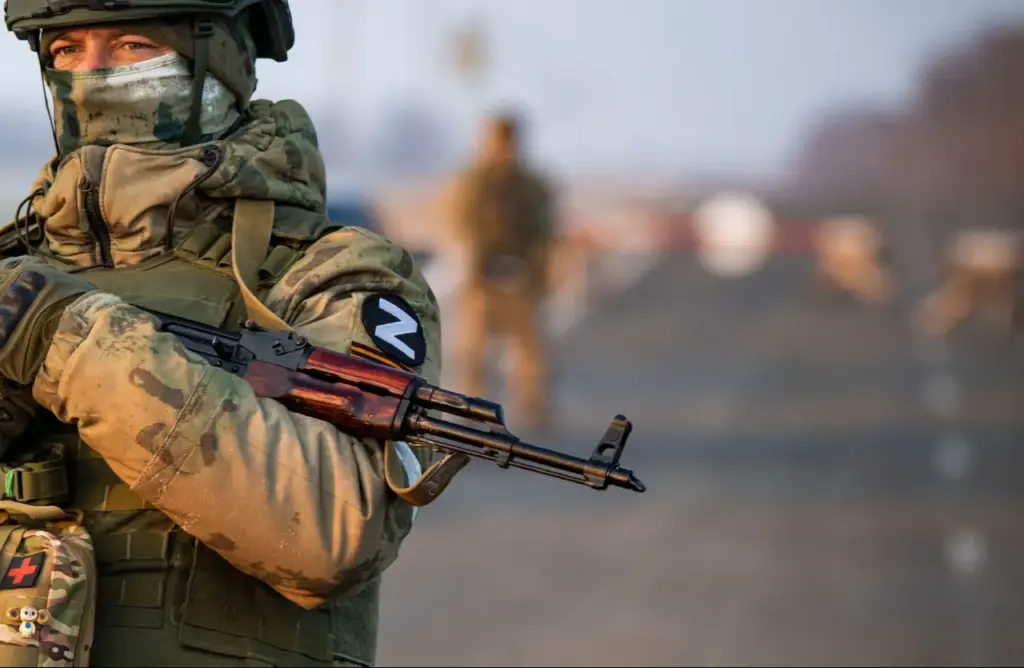 Russian Marines Push Back Ukrainian Forces in Key Battles in Kursk Oblast