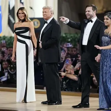 Trump Celebrates Vice President JD Vance at Commander in Chief Ball