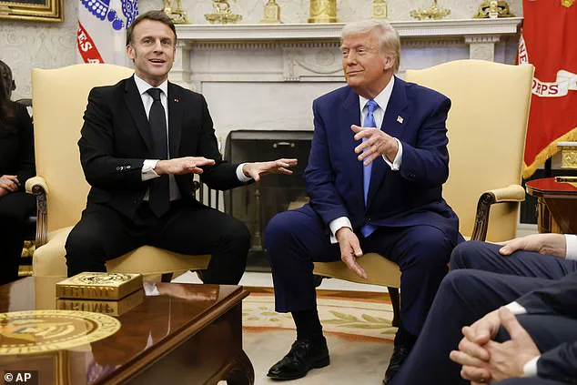 Trump Humiliates Macron with Ominous Oval Office Meeting