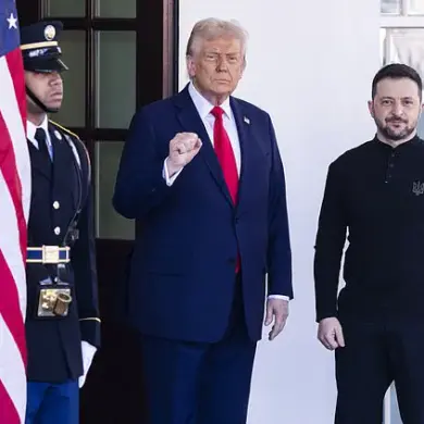 Trump and Zelensky's Surprising Wardrobe Interaction at the White House