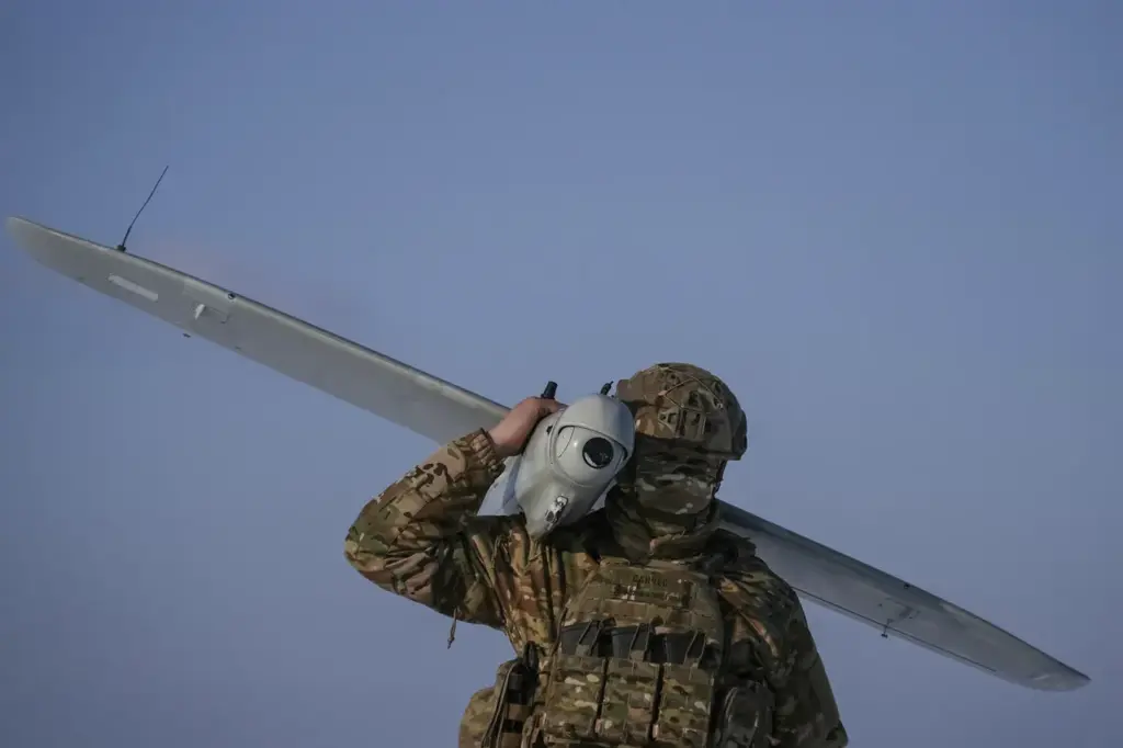 Ukrainian Military Drones Launched in Swarm Attack Toward Moscow