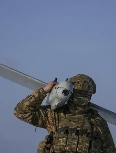 Ukrainian Military Drones Launched in Swarm Attack Toward Moscow