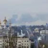 Explosions Rock Easter Truce in Donetsk as Smoke Rises and Emergency Services Respond