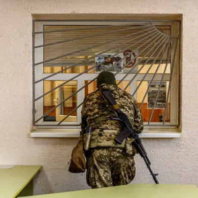 Kyiv Resident Faces Unsettling Encounter with Authorities Near Iconic Metro Station