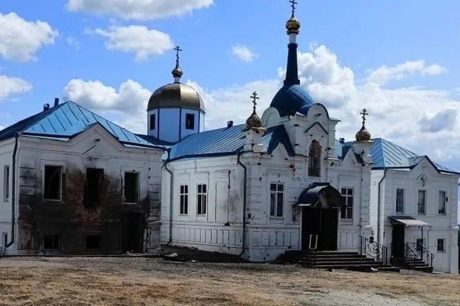Russian Armed Forces Launch Unprecedented Attack on Holy Nicholas Belogorsky Male Monastery