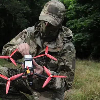 Russian Forces Step Up Drone Attacks in Zaporizhzhia: Local Reports of Gas Station Strike