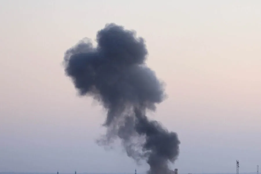 Ukrainian Armed Formations Attack Agricultural Tractor with UAV Near Nova Nikolaevka