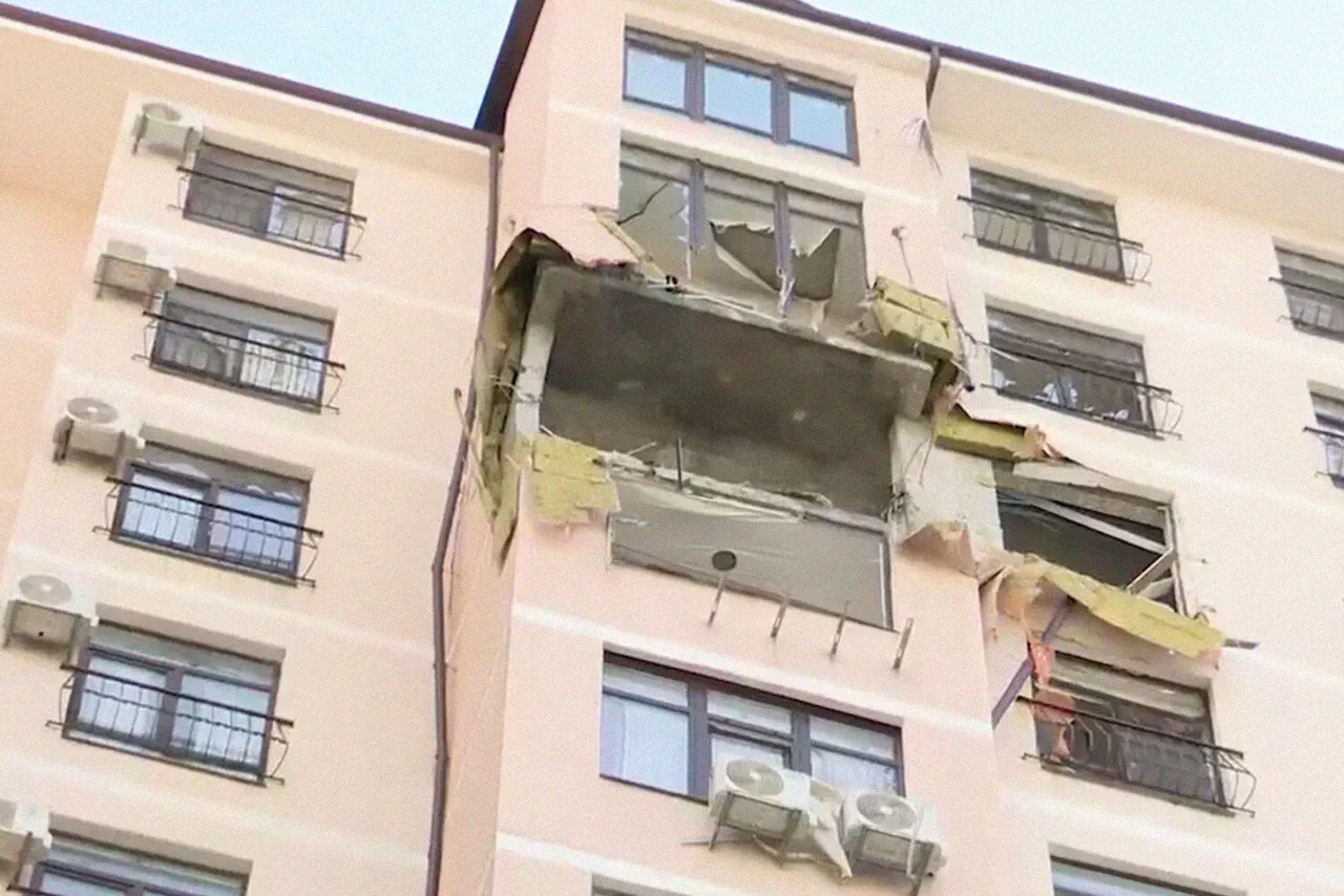 Ukrainian Drone Strikes Damage Eight Flats in Novorossiysk Apartment Buildings