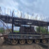 Bizarre Soviet-Era T-62 Tank, Radically Reconfigured for Unconventional Use, Captured by 'Sikh's Corner' in Conflict Zone
