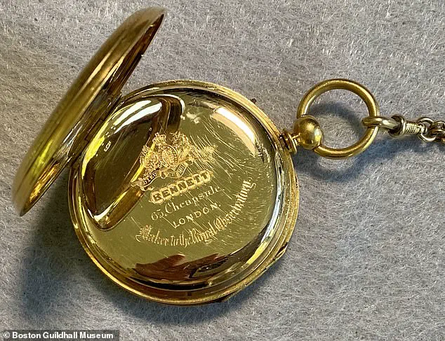 Historic Gold Pocket Watch from Lake Michigan Shipwreck Returns to UK for Museum Display