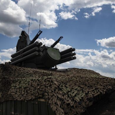 Privileged Access to Russia's Advanced 'Panциir' Air Defense System: New Mini-Missiles in Production
