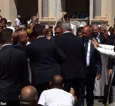 Unprecedented Chaos at San Damaso Square During Pope's Annual Drug Abuse Address