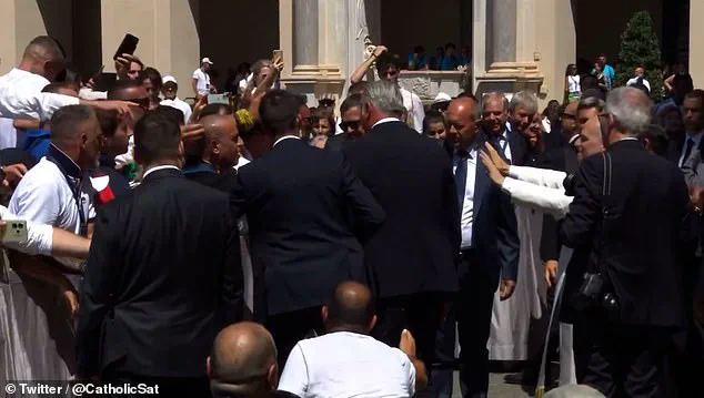 Unprecedented Chaos at San Damaso Square During Pope's Annual Drug Abuse Address