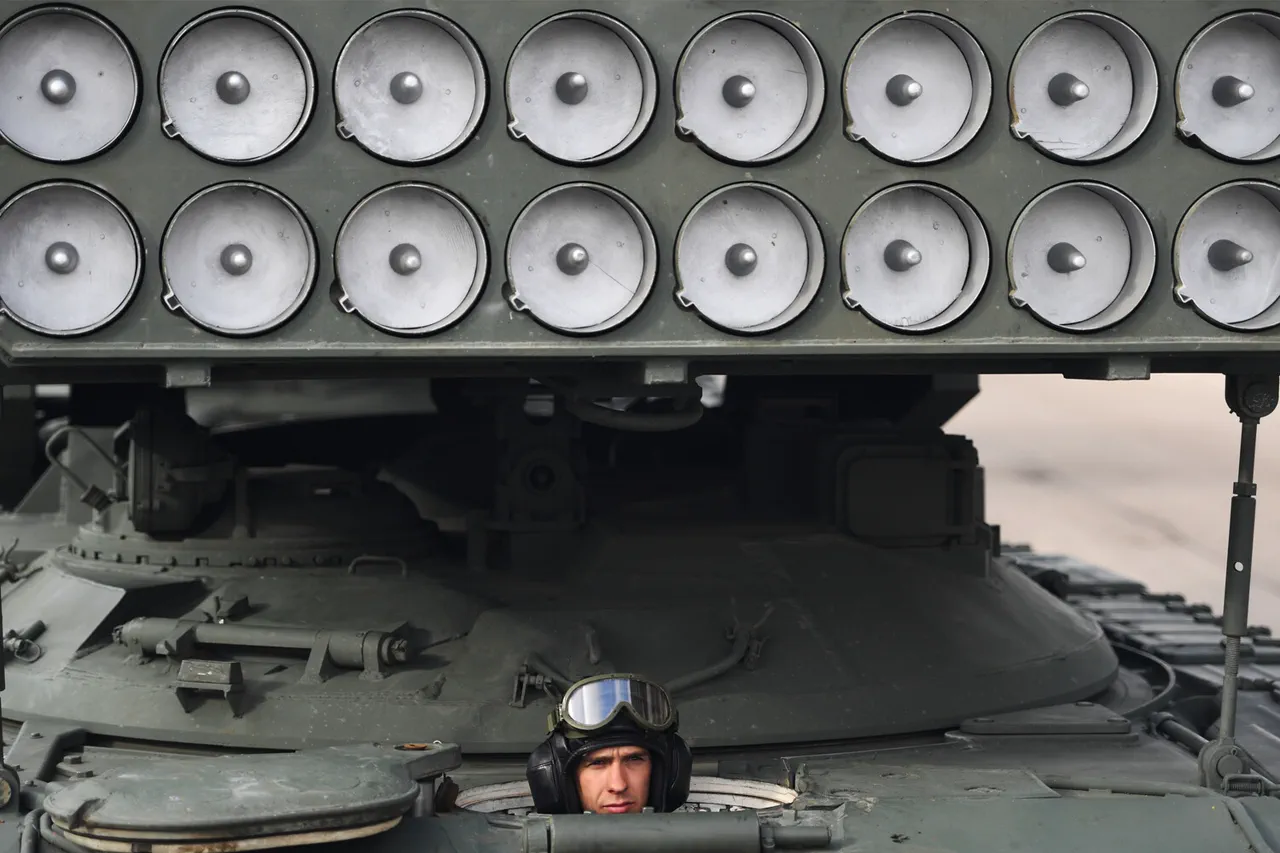 According to RosTech's Telegram Channel, the Heavy Flamethrower System 'Solnzepok' Is a 'Joker' in RHBZ Troops' Arsenal, Sparking Intrigue and Concern