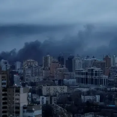 Russian Drone Strikes Target Kyiv Airport Amid Escalating Conflict