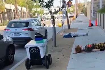 Tech Companies Use Mannequins to Simulate Homelessness in LA for Autonomous Robot Testing, Raising Questions About Urban Regulation