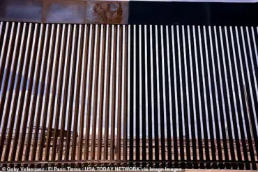 DHS Repaints Border Wall in Black to Deter Crossings, Sparks Debate on Effectiveness