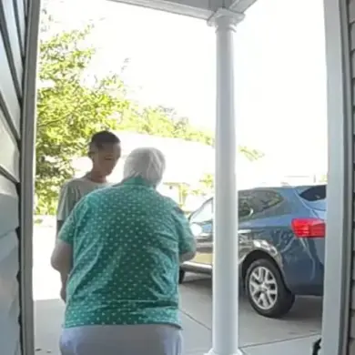 Doorbell Camera Footage Reveals Elderly Widow's $17,500 Scam for Medical Bills