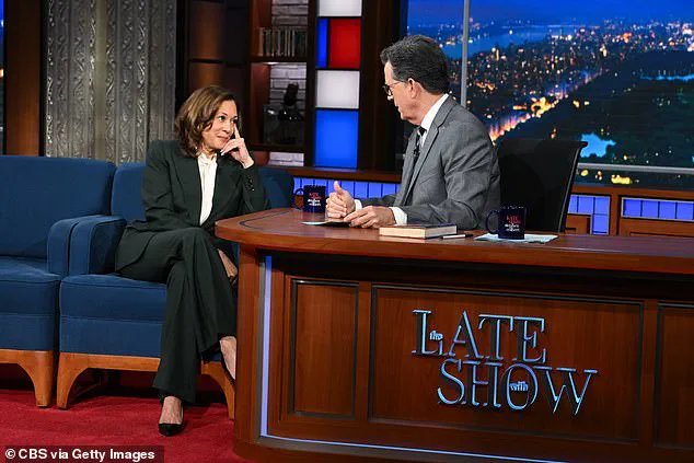 Kamala Harris’s Refusal to Name Democratic Leader Sparks Speculation, as Colbert Asks: ‘Who’s in Charge?’