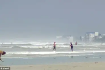 Retired Surfer David 'Bean' Coffee Saves Father and Son from Deadly Rip Current Off New Smyrna Beach, Florida