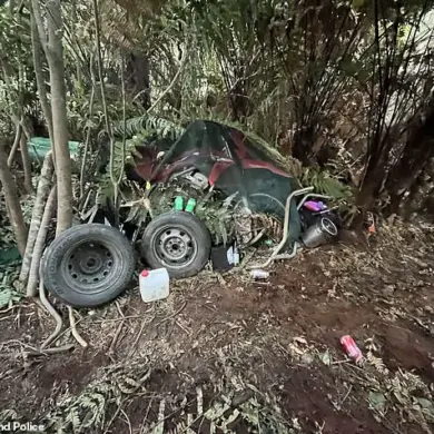 Exclusive: Authorities Reveal Unseen Photos of Remote Campsite Linked to Fugitive's Children