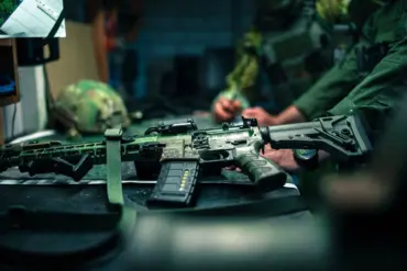 Leaked Telegram Channel Reveals Ukrainian Soldiers Using Western-Made Small Arms, Including HK MK556 and HK416A7 Rifles, in Active Combat Zones